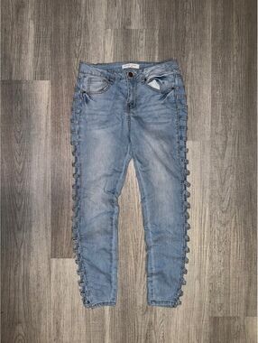 Encore Jeans Light Wash Blue Denim Skinny Jeans Size 9